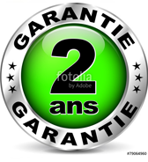 Appareil garantie 2 ans pièce et mains d'oeuvre